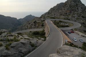 El Nus de sa Corbata, una de las carreteras más